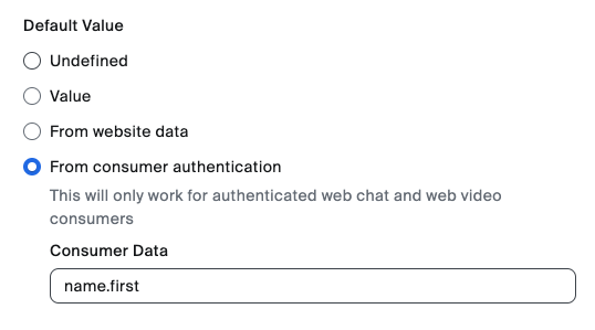 Screen display showing how to extract the user's first name.